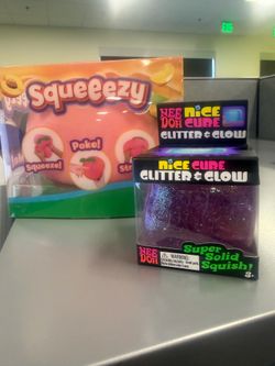 NeeDoh and Squeeezy