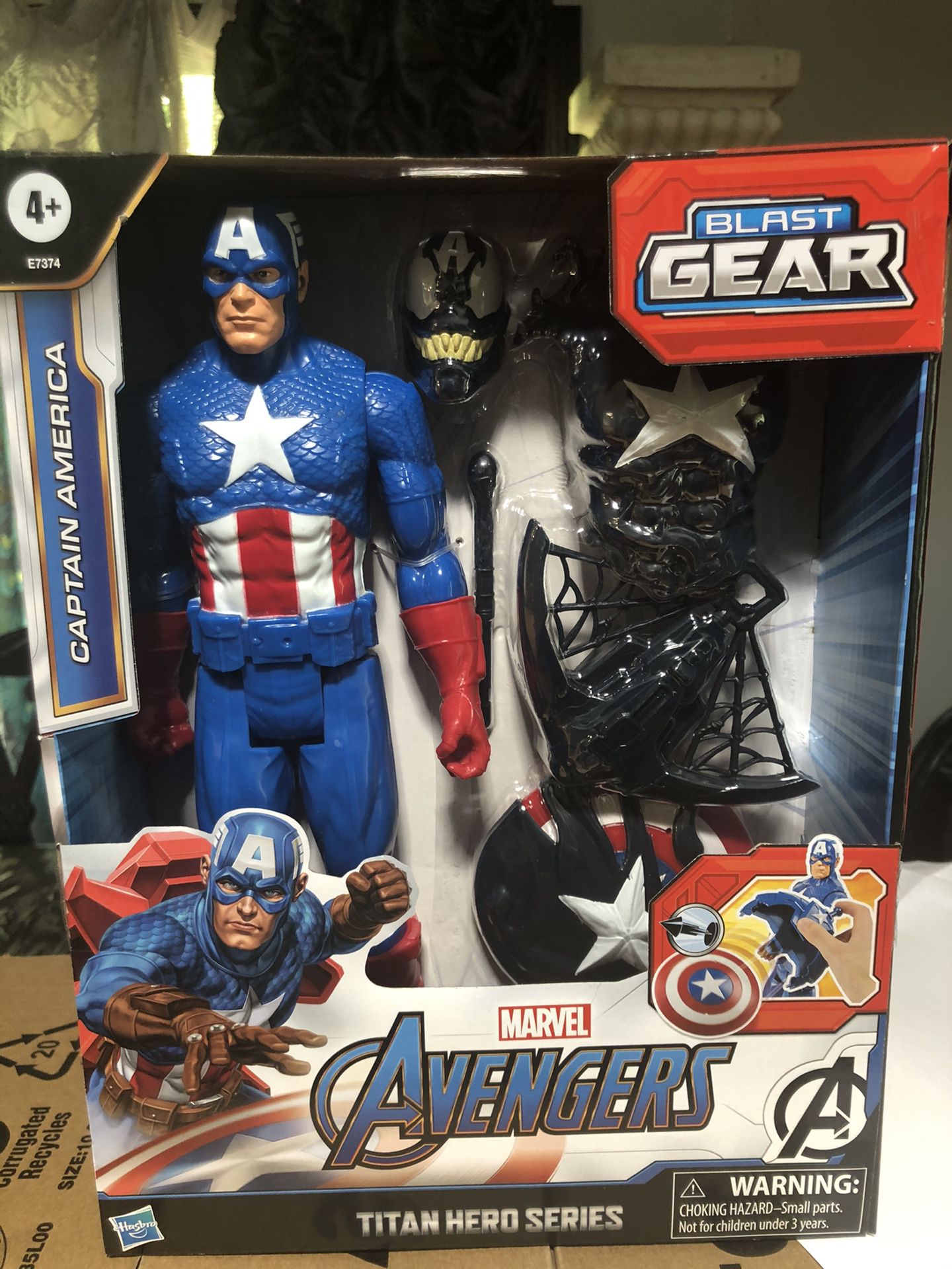 Marvel Adventures Captain America Figure
