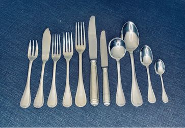 Christofle Malmaison Silver-Plated  - Service for 6 (66-pieces)
