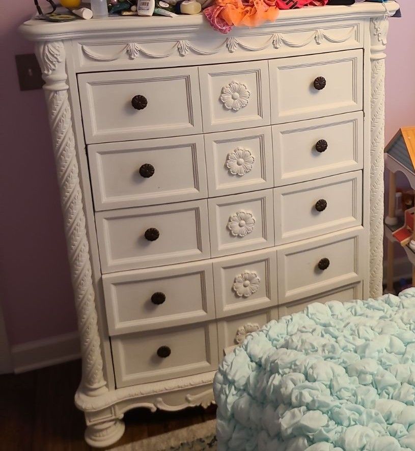 Ashley Furniture North Shore- White Dresser Chest Of Drawers
