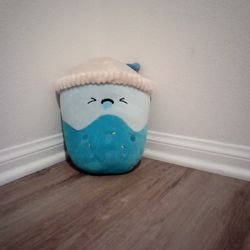 Blue Boba Tea Squishmallow