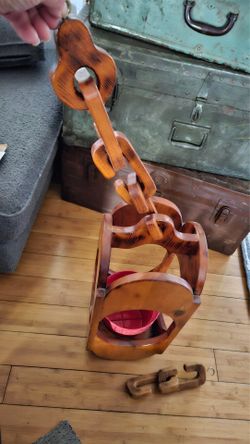 wooden hanger for your plants