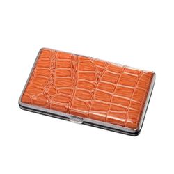Orange Faux Leather Case