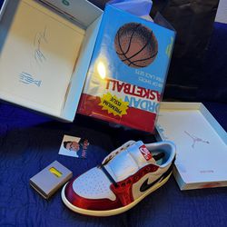 Jordan 1 Retro Low OG Trophy Room Away (with Proof Of Purchase)