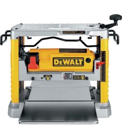DEWALT Benchtop Planer, 15-Amp, 12-1/2-Inch, 3-Knife Cutter, 20,000 RPM, Corded (DW734)