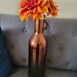 Brown Tall Vase Jar 