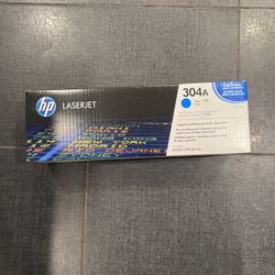 HP 304A Cyan Original LaserJet Toner Cartridge, CC531A