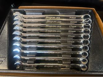 Snap on wrench’s Frank drive matric 10-19mm new open box