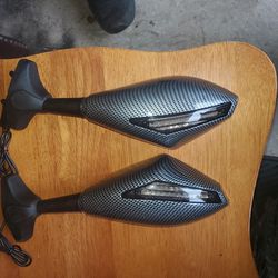 New Carbonfiber Side Mirrors  For Yamaha R6