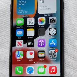 VERY NICE BLACK APPLE iPhone 7 UNLOCKED 128GB A1660