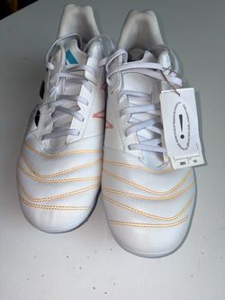 New Adidas Kakari Elite SG White Rugby Cleats Size 10.5