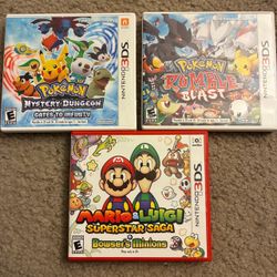 Nintendo 3DS Games $30 each