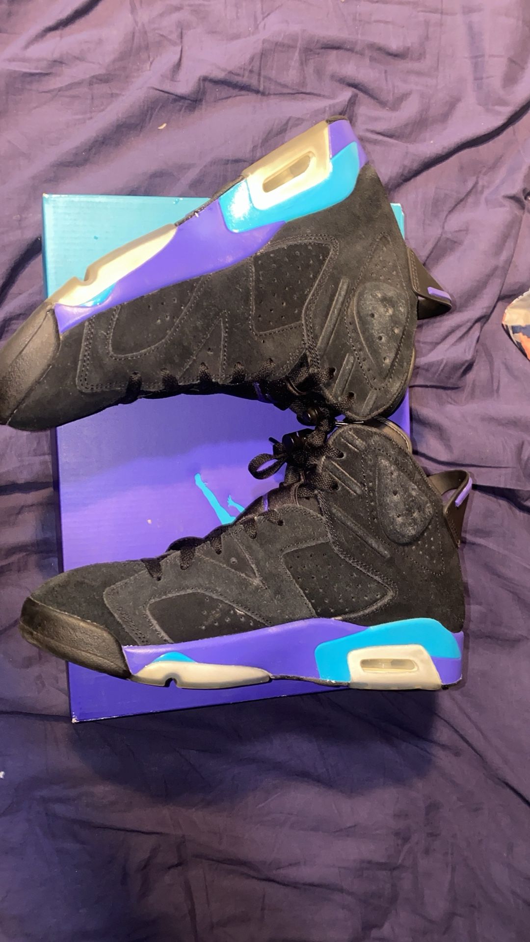 Jordan Size Aqua Size Nine
