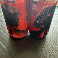 Star Wars Coke-Cola Zero Anakin & Darth Vader Bundle Sealed 