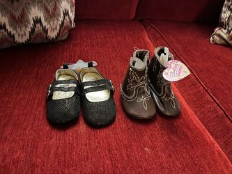 Baby Girl Shoes – Size 9-12 Months – $6 Each
