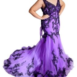 Purple Formal Gown / Prom