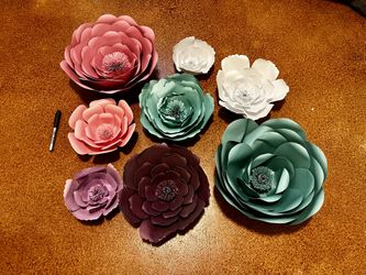 Paper Flowers For Room Decoration