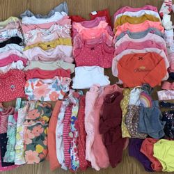 Baby Girl Clothes 0-6 Months