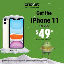 Winter Wonderland Sales @ Cricket Wireless 