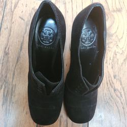 Black Velvet Heels