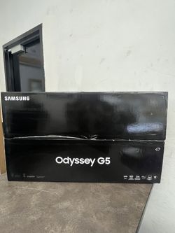 Samsung OdysseyG5 32” Gaming Monitor BRAND NEW