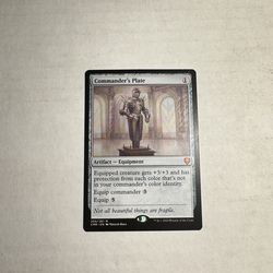Commander’s Plate [CMR]