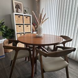 Wooden Dinning Table Set 