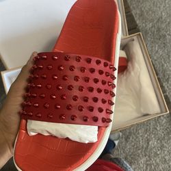 cristian louboutin sandals sz 10.5