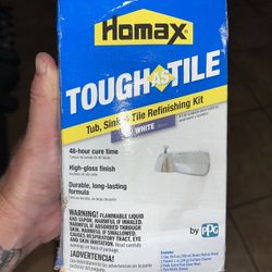Homax Tough As Tile, Tub,sink And Tile Refinishing Kit White