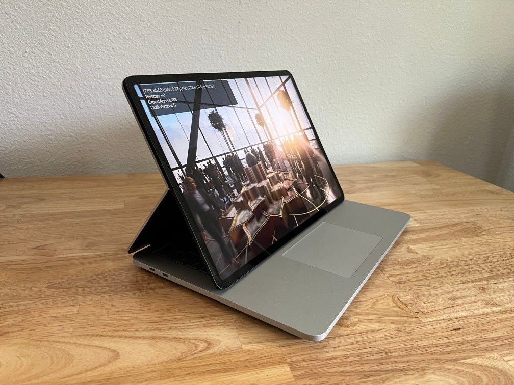 Microsoft Surface Laptop Studio 2 14.4inch Touchscreen 512GB SSD, i7, 16GB RAM with Windows 10 Pro Core i7-11370H, Wi-Fi, GeForce RTX 3050ti
With pen