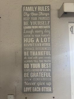 Family rules