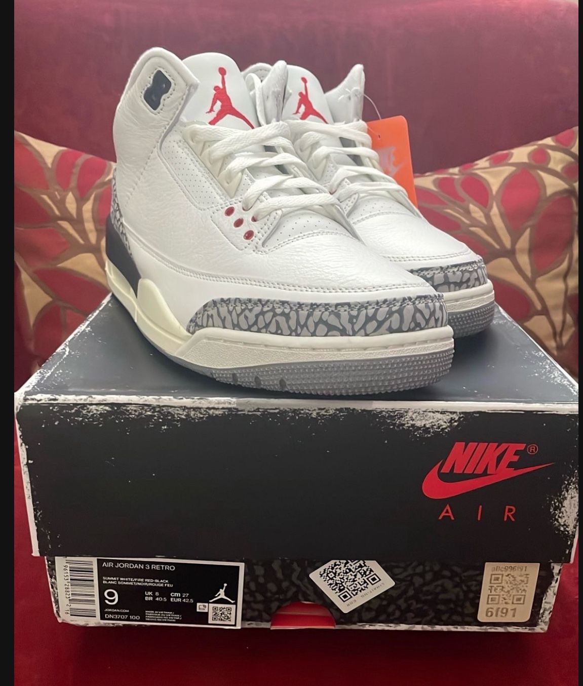 Jordan 3 White Cement Reimagined 