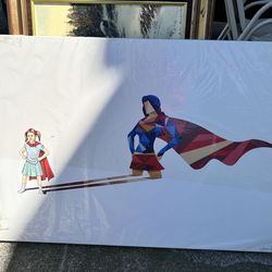 Walking Shadow Heroine art poster by artist Jason Ratliff.
