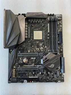 Asus Rog Crosshair V1 HERO X370 + Ryzen 5 2600