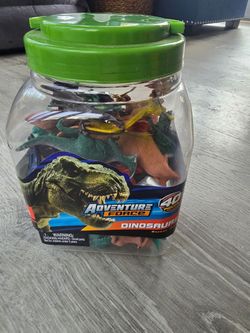 Toy dinosaurs