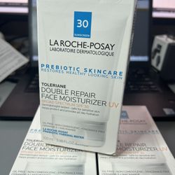 New La Roche-Posay Toleriane Double Repair Face Moisturizer UV SPF 30 (100ML/3.38oz)
