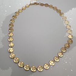 Happy Face Necklace 