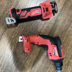 Drywall Cut Out Rotary Tool And Drywall Screw Gun