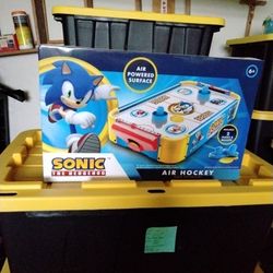 Kids Air Hockey 6+ Sonic Hedgehog 