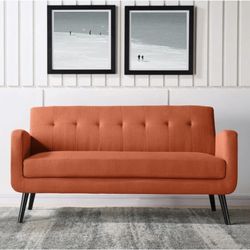 65.5” Modern Upholstered Sofa For Sale