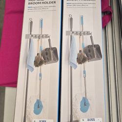 Mop and Broom Holder Both For $4.00
