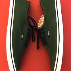 Vans Authentic Lo Pro Kumbu Green/ True White SZ Men 7.5/ SZ 9 Women