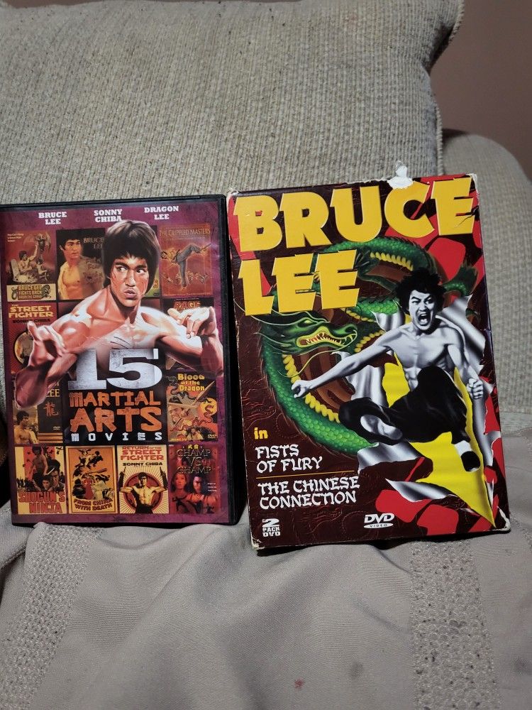 Bruce Lee dvd's