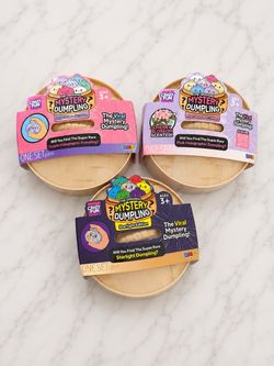 Crazy Fun Mystery Dumpling Toy Set of 3