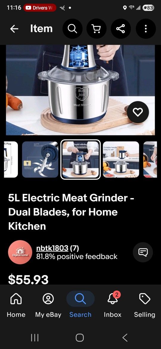 Meat Grinder L