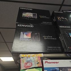4.0
4.0 out of 5 stars
(1)
KENWOOD DMX958XR EXCELON Reference 6.8" Full HD Capacitive Touchscreen Car Stereo Receiver | Plus KENWOOD CMOS-230LP Univer