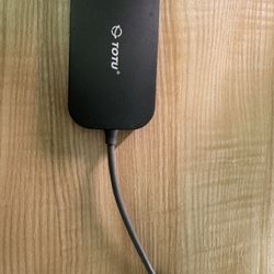 TOTU USB-C Docking Station Black HDMI Ethernet USB 3.0 2.0 Card Reader