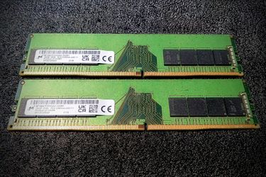 2x Micron 16GB DDR4-3200 RAM (32GB Kit)