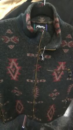 Roper fleece vest sz L