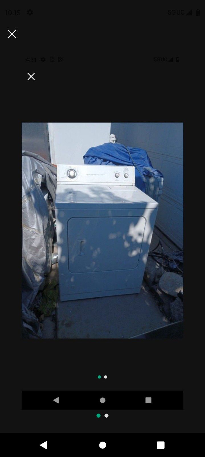 Roper Gas Dryer